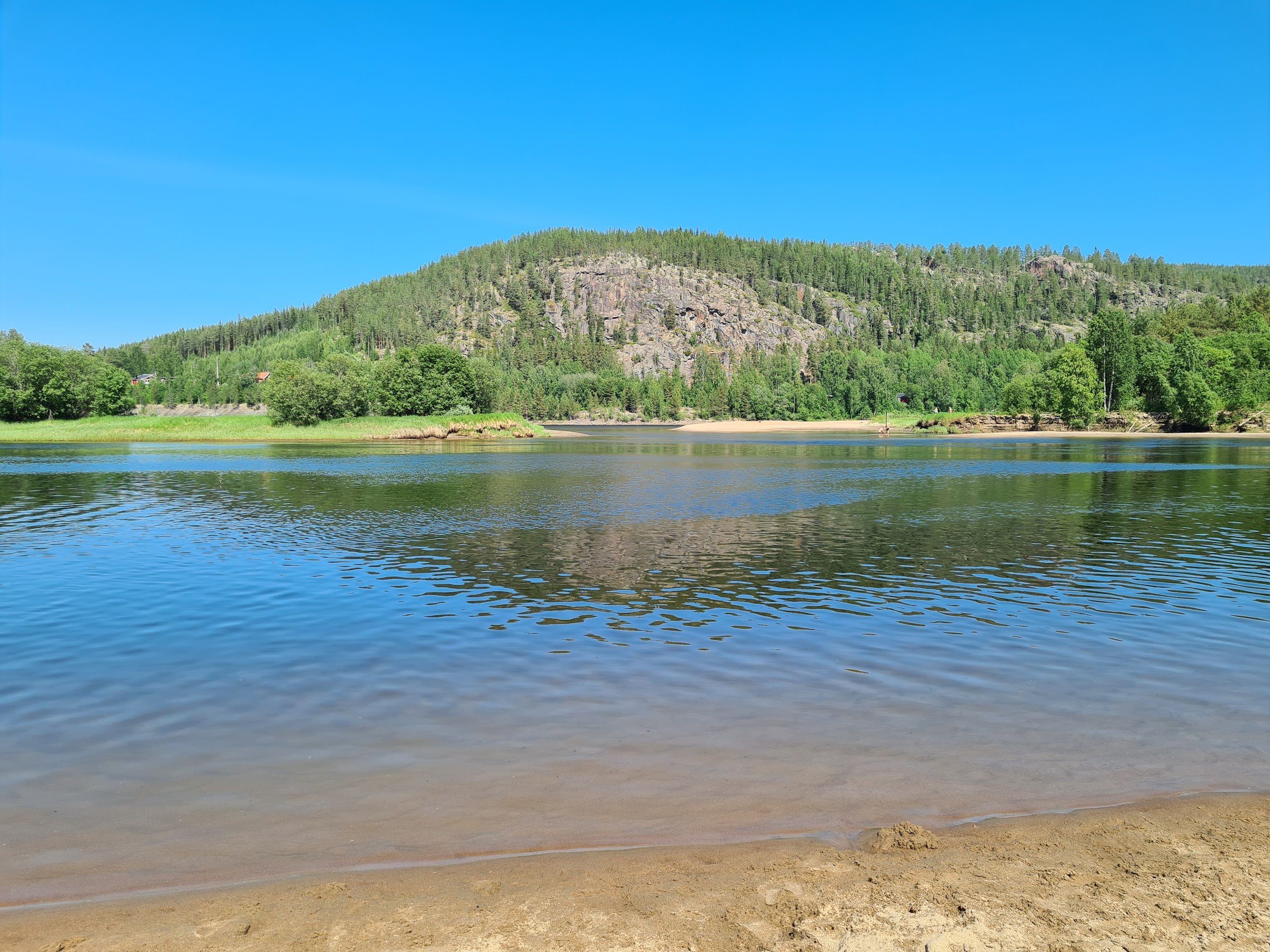 Selholmens Camping (Älvsbyn) - riverside taiga campsite